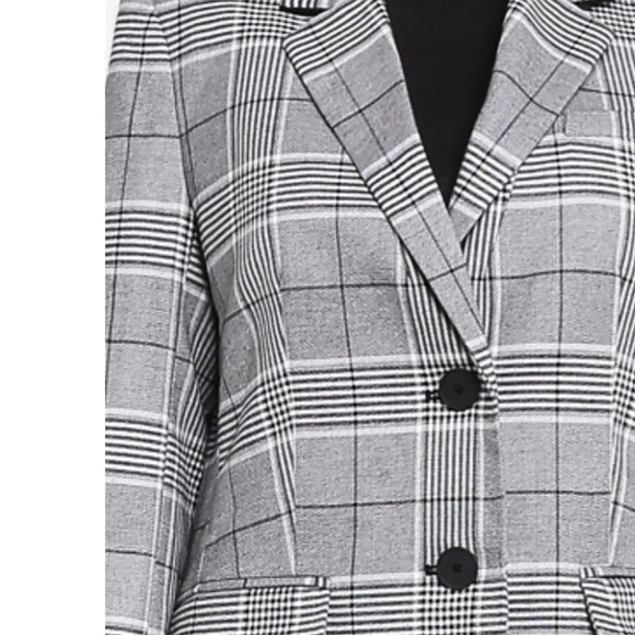 Banana Republic plaid coat - Picture 2 of 2